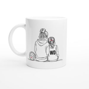 Netball Mum Thank You Mug – Wing Defence Design